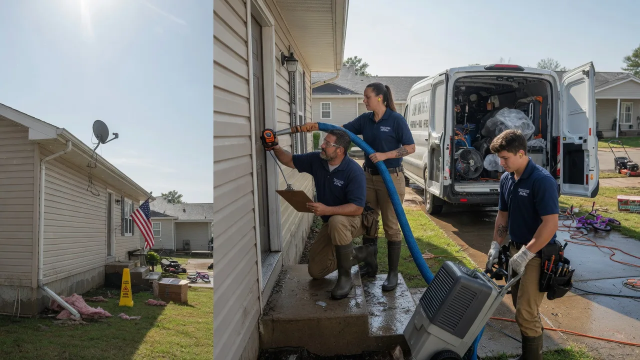 Ceiling Water Damage Restoration in Centerville, PA near me